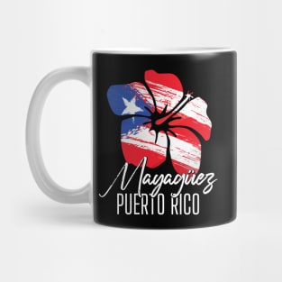 Mayagüez Puerto Rico Puerto Rican Pride Flag Amapola Mug